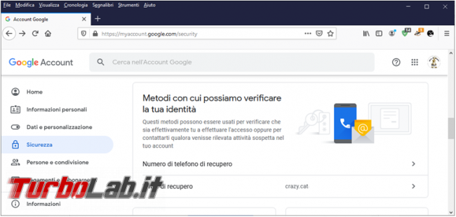 Come verificare accessi account Google gmail