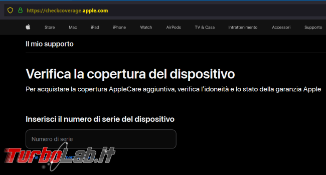 Come verificare garanzia computer marca sapere quanto è vecchio