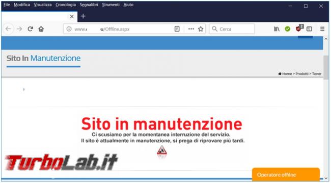 Come verificare se sito internet è irraggiungibile (down) solo noi tutti quanti