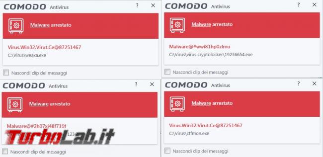 Comodo Internet Security Premium 10 prova TurboLab.it