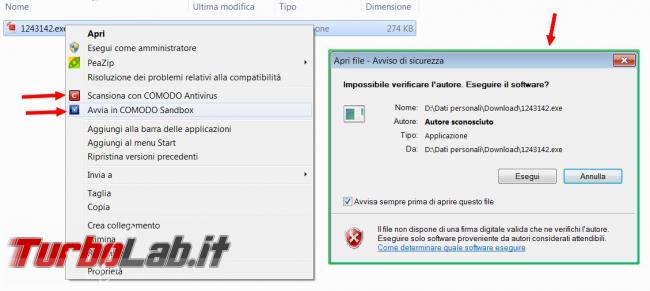 Comodo Internet Security Premium 10 prova TurboLab.it