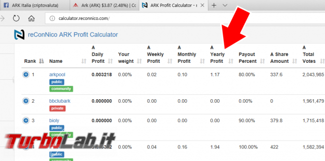 Comprare Ark (criptovaluta): si può guadagnare? come si fa mining/staking ARK? guida wallet &quot;ARK Client&quot;