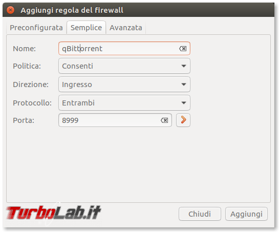 Configurare firewall Ubuntu (ufw) tramite interfaccia grafica: guida semplice Gufw - Schermata del 2016-11-03 22-46-15