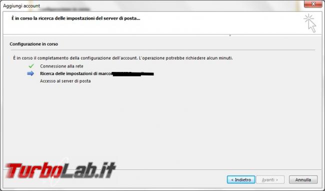 Configurare gestire posta outlook 2013