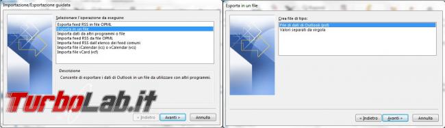 Configurare gestire posta outlook 2013