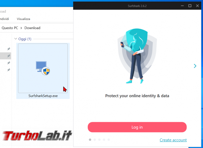Connessione sicura anonima Surfshark (VPN): recensione, prova opinione