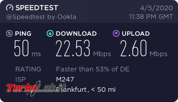 Connessione sicura anonima Surfshark (VPN): recensione, prova opinione - surfshark speedtest