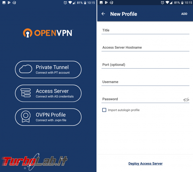 Connessione VPN Android: guida rapida - android openvpn client