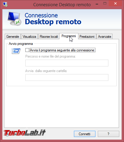 Connettersi Desktop Remoto (Remote Desktop) PC lontano: guida client Windows - remote_desktop_client_07