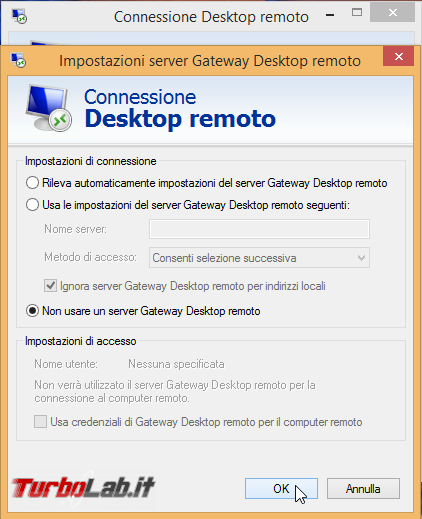 Connettersi Desktop Remoto (Remote Desktop) PC lontano: guida client Windows - remote_desktop_client_11