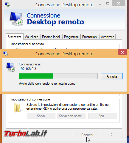Connettersi Desktop Remoto (Remote Desktop) PC lontano: guida client Windows - remote_desktop_client_12