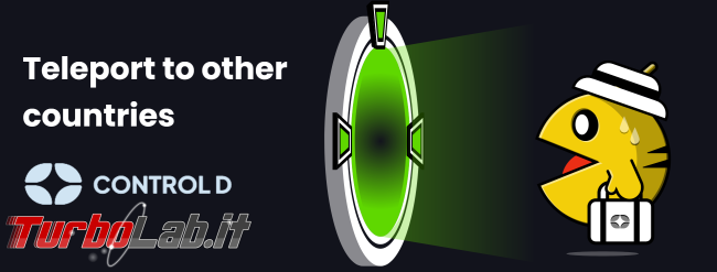 Control D: servizio DNS occorrenza diventa proxy server dietro quinte