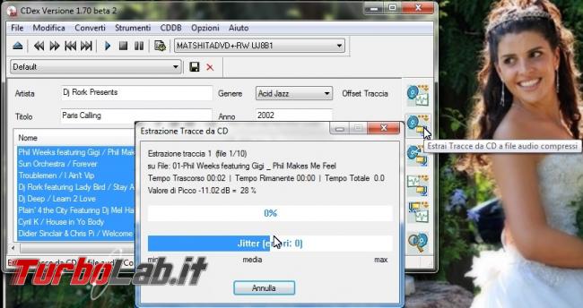 Convertire CD Audio MP3, gratis: guida facile rip CDex - GZIcosShot361.jpg