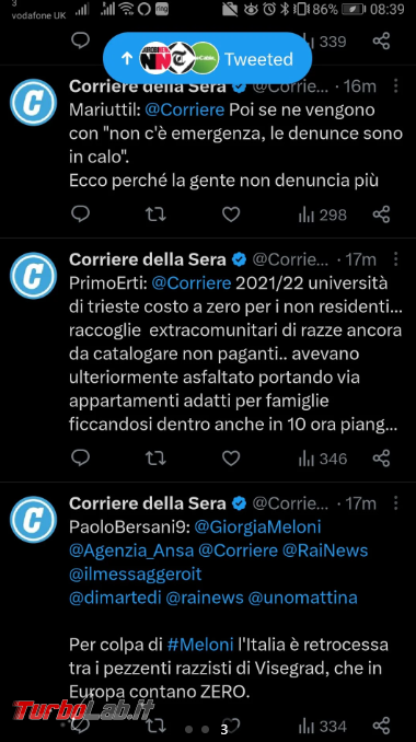 Corriere Sera sbaglia account: figuraccia Twitter - FrShot_1683832470