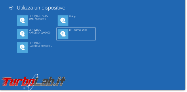 cosa è EFI Shell?