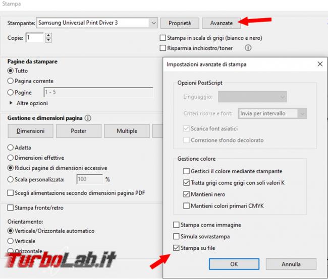 Cosa fare se Word, Excel Adobe Reader non stampano invece vogliono salvare file