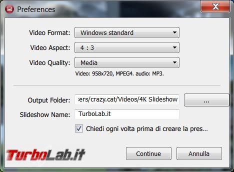 Crea video partendo foto preferite 4K Slideshow Maker