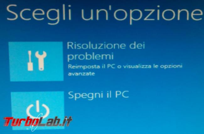 Creare pendrive avviabile risolvere problemi Windows 10