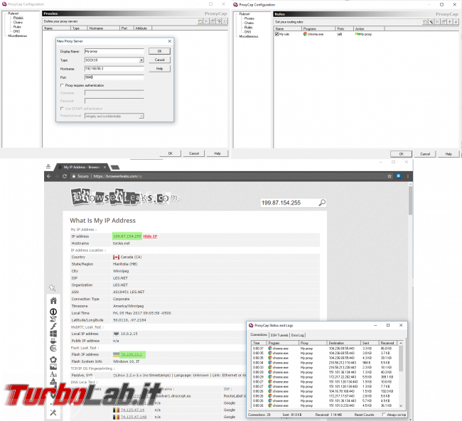 Creiamo proxy Tor macchina virtuale