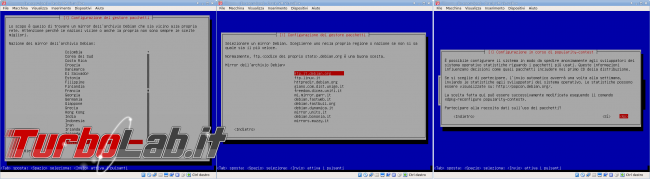 Creiamo server minimale multiuso Debian VirtualBox