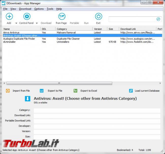 DDownlo scaricatore programmi gratuiti Open Source