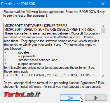 DirectX (ultima versione): download diretto Windows