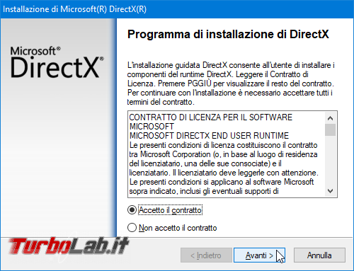 DirectX (ultima versione): download diretto Windows