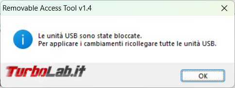 Disabilitare l’utilizzo pendrive computer