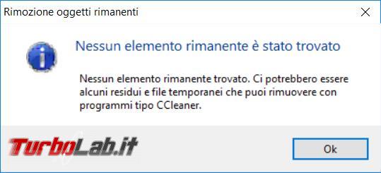 Disinstalla silenziosamente gruppi programmi Bulk Crap Uninstaller