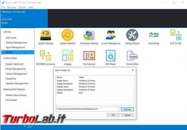 Dism++ l’ottimizzatore (estremo) Windows