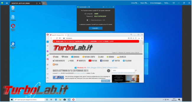 Distant Desktop programma gratuito alternativo Teamviewer controllo remoto computer