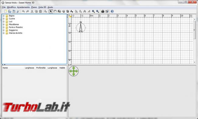 Diventa arredatore d’interni Sweet Home 3D
