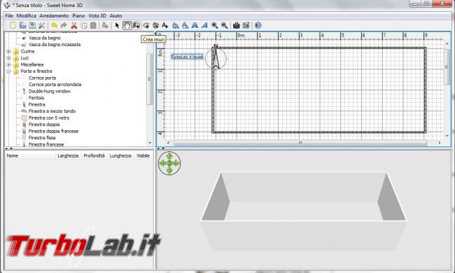 Diventa arredatore d’interni Sweet Home 3D