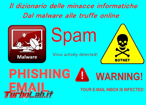 dizionario malware truffe informatiche: impariamo conoscere nemico, tipologie software malevolo non solo