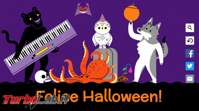 doodle Google celebra Halloween ... animali! - FrShot_1572512778