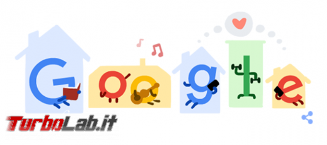 doodle Google raccomanda restare casa - FrShot_1585984298