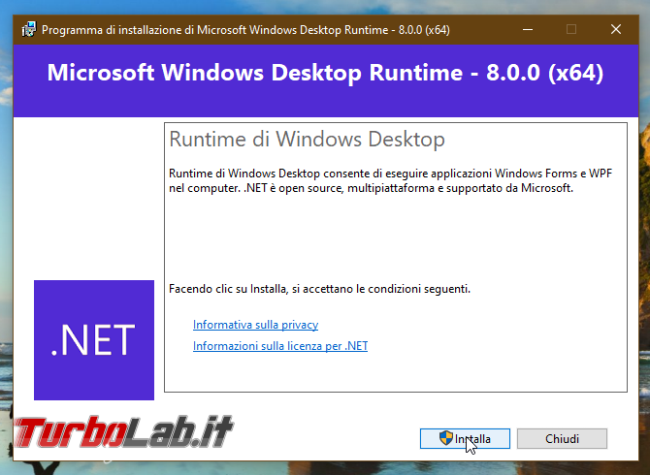 Download .NET Framework 9: ultima versione, setup completo, italiano Windows 11, Windows 10, Windows 8 Windows 7 (installazione offline Installer)