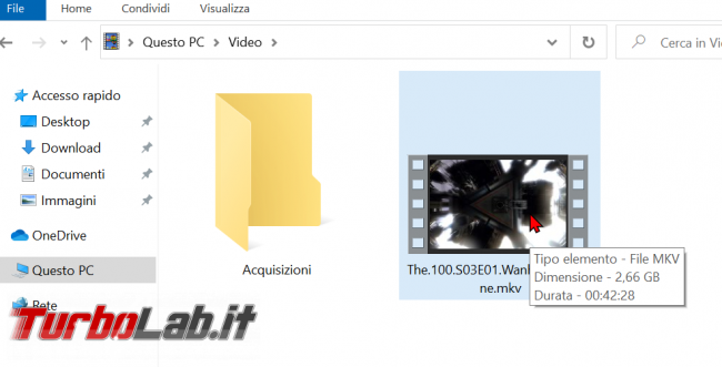 Download codec &quot;Estensioni video HEVC&quot; gratis: come aprire film MP4/MKV H.265 Windows 11 Windows 10 senza pagare 0,99 € (video) - zShotVM_1574202694
