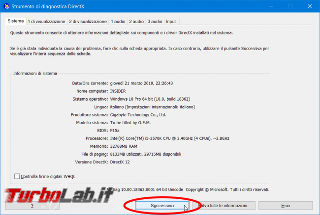 Driver GPU: come scoprire versione WDDM supportata - zShot_Insider_1553204310