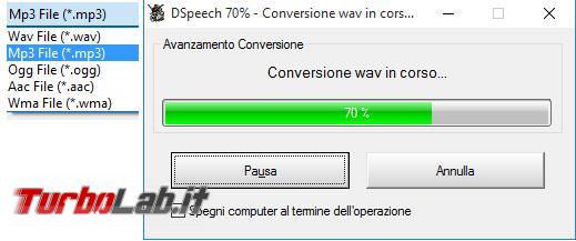 DSpeech legge documenti li trasforma file audio