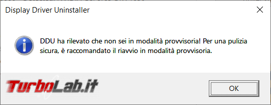 Elimina completamente vecchi driver video Display Driver Uninstaller
