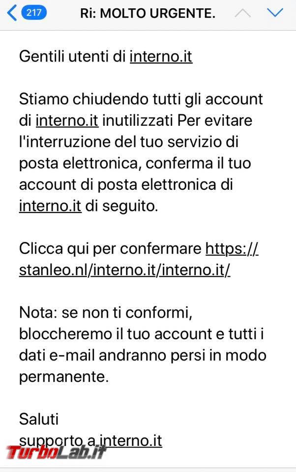 Email interno.it: è phishing! - 118041584_1705032542991753_7479436222922337475_n