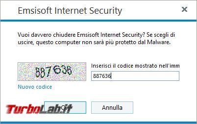 Emsisoft Internet Security 11 messo prova TurboLab.it