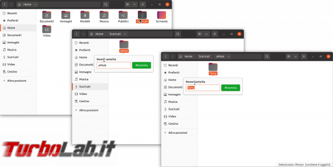 eMule Linux (Ubuntu): download, configurazione guida completa aMule (video) - amule temp folder