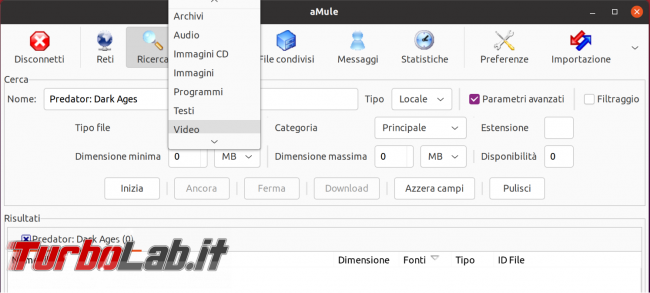 eMule Linux (Ubuntu): download, configurazione guida completa aMule (video) - Schermata del 2021-04-18 13-16-57