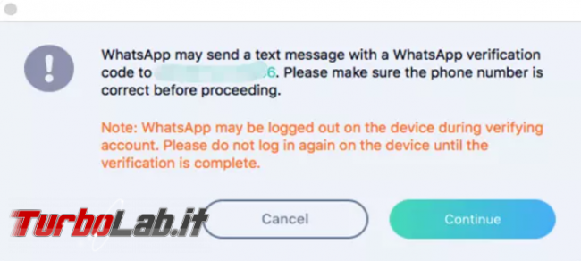 Eseguire backup messaggi WhatsApp PC Windows/Mac iPhone - FrShot_1653551398