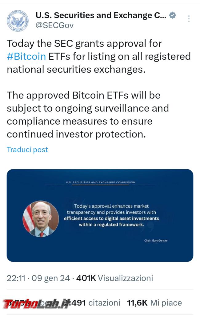 ETF Bitcoin approvato? No, hanno solo hackerato account... SEC