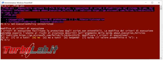 Fido, script Powershell scarica immagini Iso Windows 10 Windows 8.1