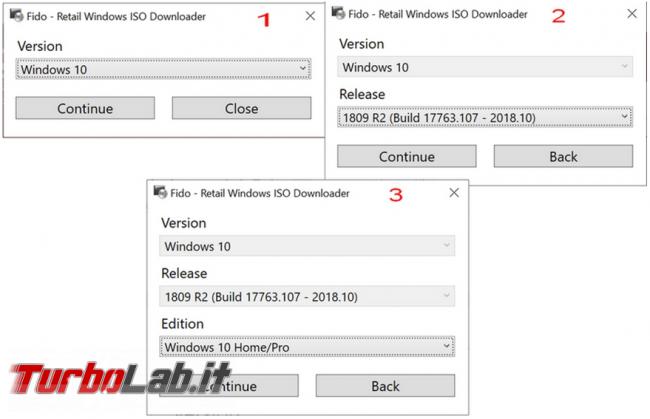 Fido, script Powershell scarica immagini Iso Windows 10 Windows 8.1
