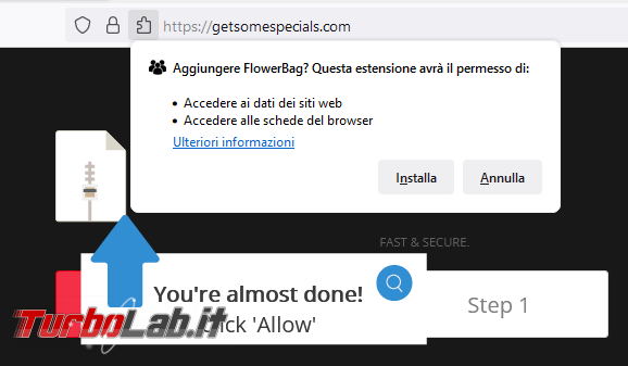 file è pronto scaricare… è malware!